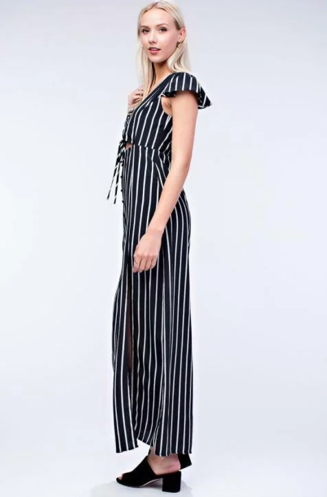 Sand Key Striped Maxi Dress