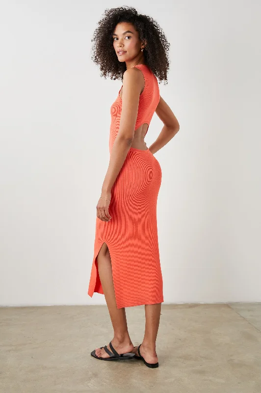 SYD DRESS - CORAL