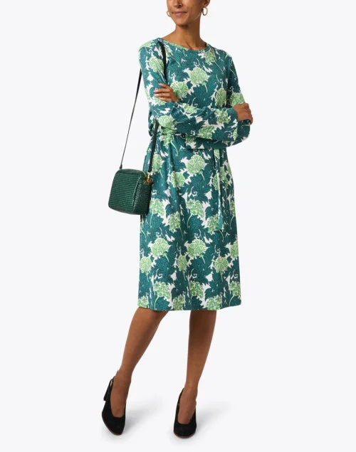 Tacco Green Floral Print Dress