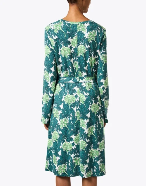 Tacco Green Floral Print Dress