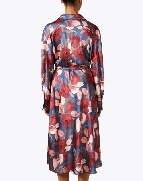 Twilight Multi Floral Shirt Dress