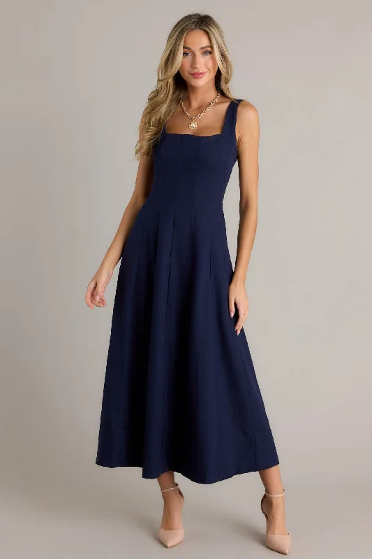 Urban Sophistication Navy Maxi Dress