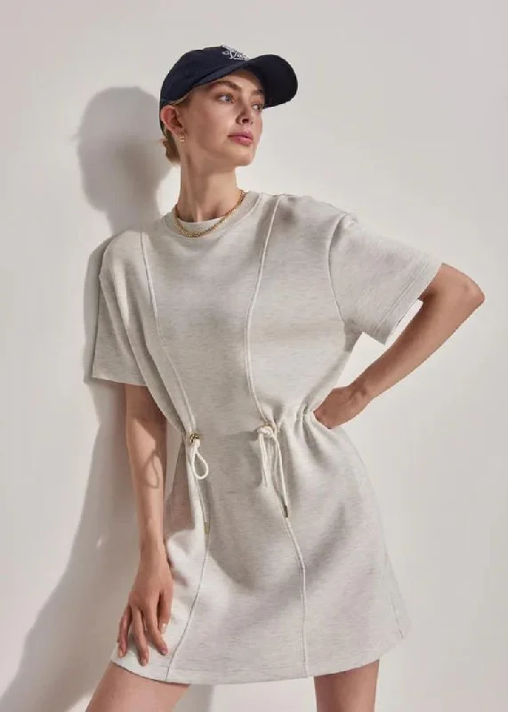 Varley Maple Dress- Ivory Marl