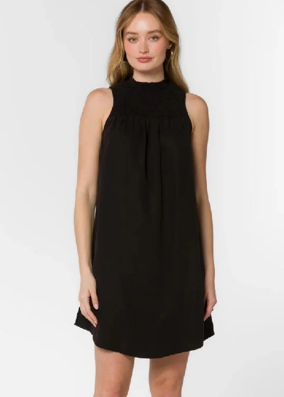 Velvet Heart Nettie Shift Dress- Black